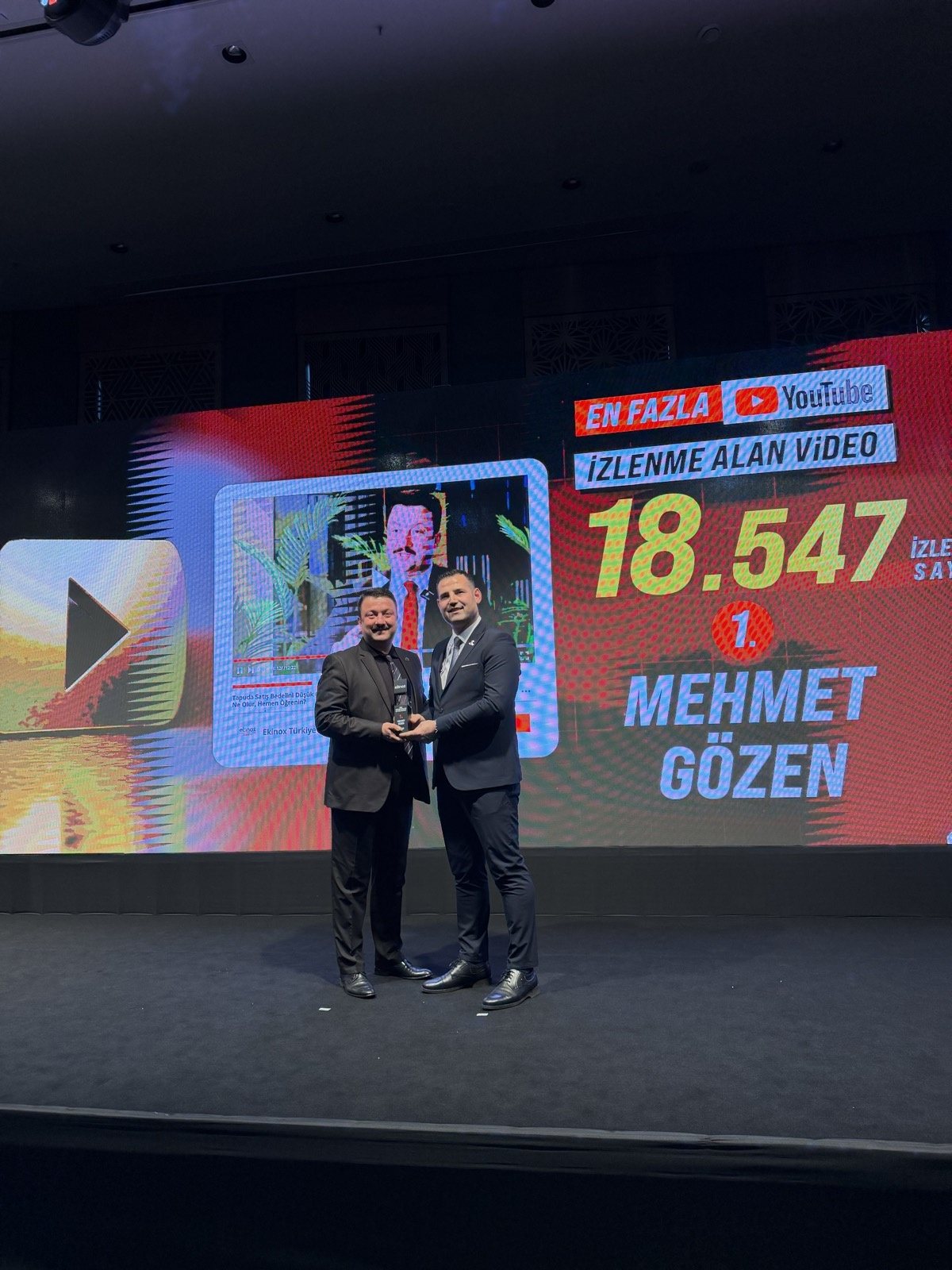 En çok izlenen YouTube videosu ödülü